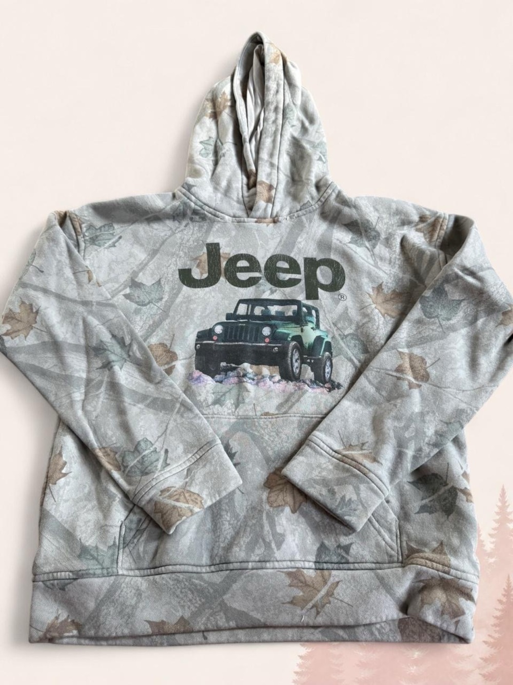 Abercrombie Kids Jeep Hoodie – Size 13/14